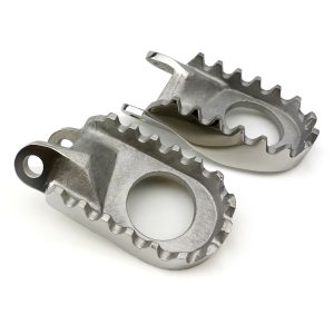 FOOT PEGS STAINLESS STEEL CR, HONDA CR80/85, XR250/400/650
