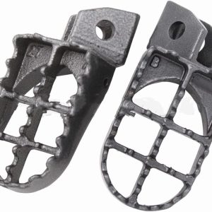FOOT PEGS STEEL GREY 87-96 YAMAHA YZ 125 250 WR 3SP-27411-00-00 3LD-27411-10-00