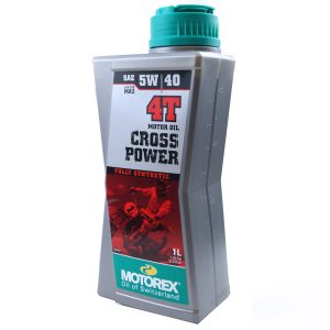 1LT CROSSPOWER 4T 5/40W, MOTOREX 7300792, BOX = 10