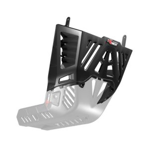 PLASTIC UPPER SKID PLATE YAMAHA T7 19-24, RTECH R-PMT7NR0UP24, PLASTIC ENGINE COVER BLACK