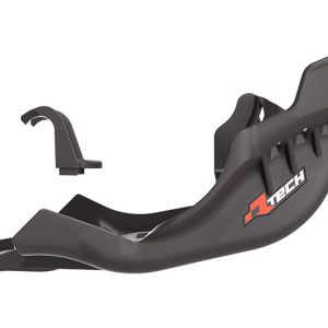 PLASTIC SKID PLATE BLACK, BETA RR 125/200 2020-25, RTECH R-PMBETNR0125, PLASTIC ENGINE COVER