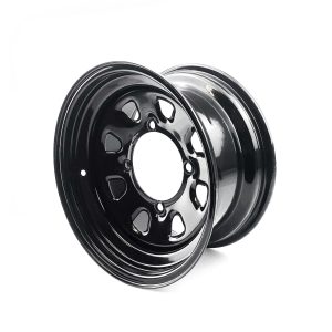 RIM STEEL WHEEL 14x7, 4/156, ITP DELTA BLACK 4+3, 12MM STUD, 1422320014B