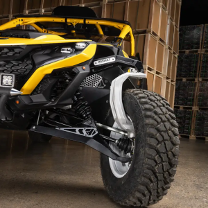 CAN AM MAVERICK R BOXED HIGH CLEARANCE FRONT A-ARMS, SUPER ATV, AA-CA-MAVR-001-01