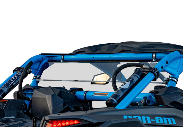 REAR WINDSCREEN POLYCARBONATE CANAM MAVERICK X3 UTV, WINDSHIELD
