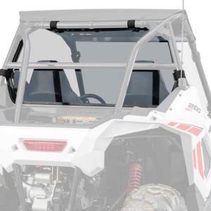 REAR WINDSCREEN POLYCARBONATE POLARIS RZR 200 UTV, WINDSHIELD