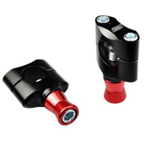 HANDLEBAR MOUNTS BLACK 22.2mm 35mm SCAR SP11