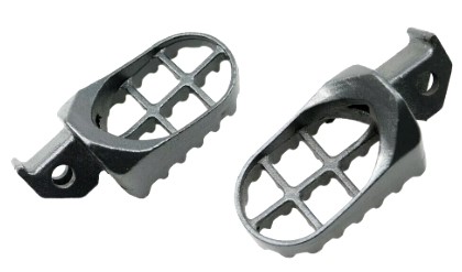 FOOT PEGS STEEL GREY 2003-2006 SUZUKI RM85 DR-Z125