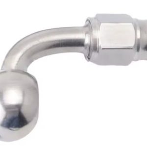 BANJO EXTENDED NECK 90? STAINLESS STEEL SUIT 600-03 HOSE FITTING BUILDALINE