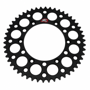 REAR SPROCKET ALLOY RENTHAL, ULTRALITE 150U-520-50GBBK BLACK