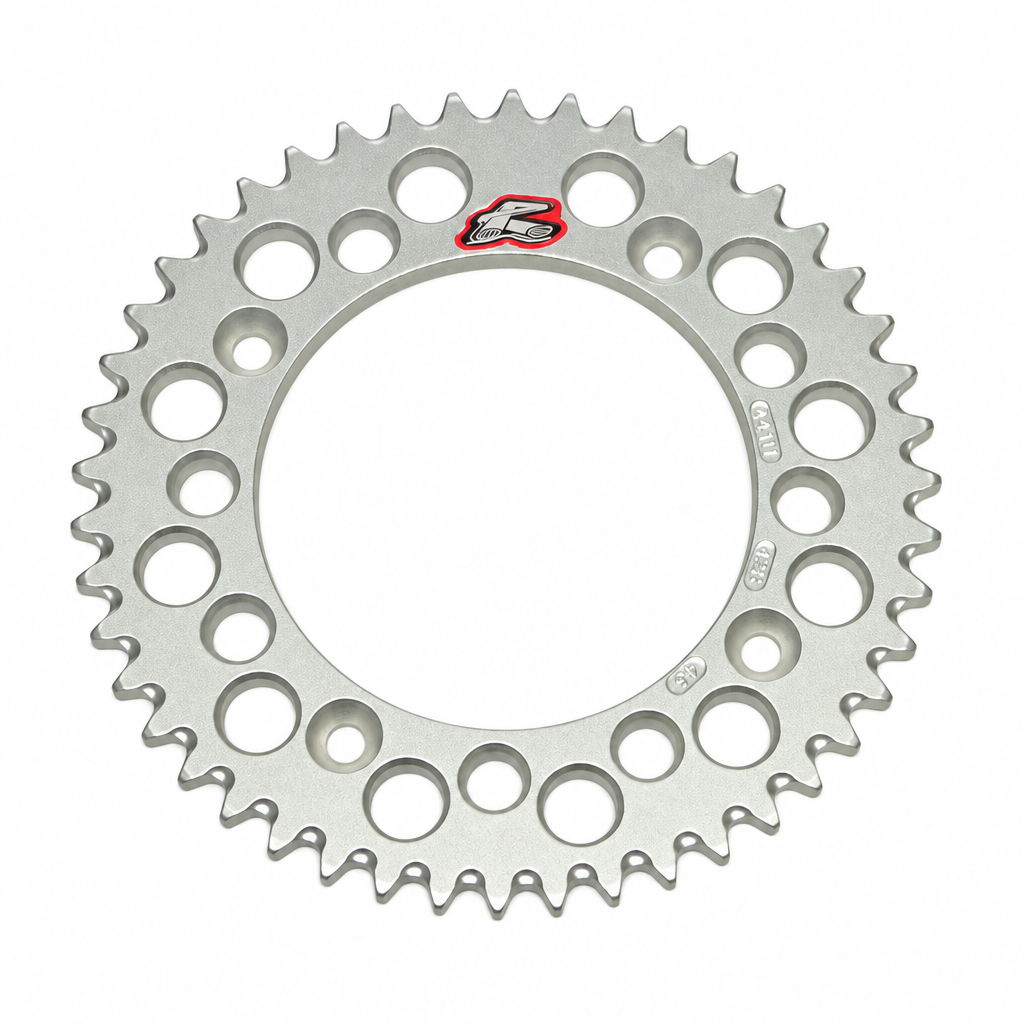 REAR SPROCKET ALLOY RENTHAL, ULTRALITE 441U-428-46GPSI SILVER