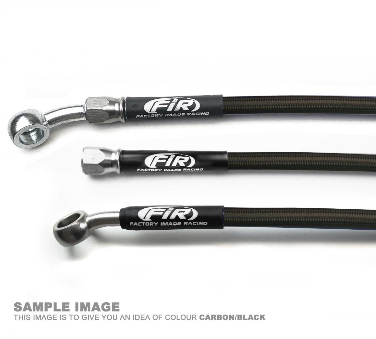 HOSE REAR BRAKE CARBON / BLK CR125/250 05-07 CRF250/450