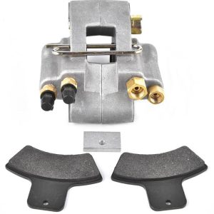 REAR BRAKE CALIPER WITH PADS 98-02 POLARIS SPORTSMAN WORKER XPLORER DIESEL 335 400 455 500 1910366