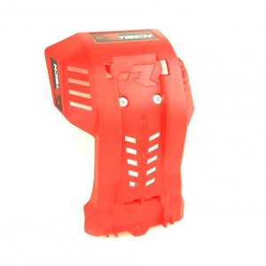 PLASTIC SKID PLATE CRF 450R/RWE/RX 2021-25, RTECH R-PMCRFRS0021, PLASTIC ENGINE COVER
