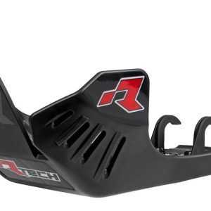 PLASTIC SKID PLATE BETA RR 250/300 2020-24, RTECH R-PMBETNR3020, PLASTIC ENGINE COVER BLACK