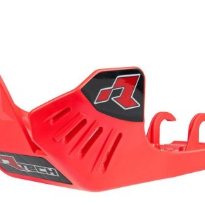 PLASTIC SKID PLATE BETA RR 250/300 2020-23, RTECH R-PMBETRS3020, PLASTIC ENGINE COVER RED