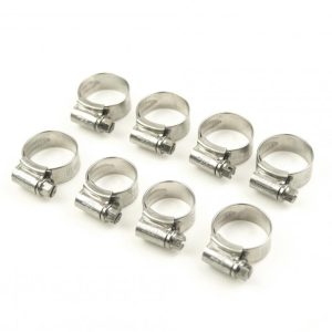 COOLANT HOSE STAINLESS KALE CLAMP KIT 22-26 HONDA 250 SAMCO SPORT CKHON-126