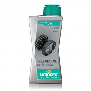 1LT TRIAL GEAR OIL 75W CLUTCH OPTIMISED API GL4, MOTOREX 7300232, BOX = 10
