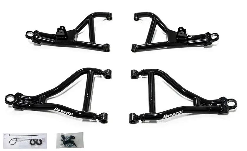 Can-Am Defender HC A-Arm Set, SUPER ATV, AA-CA-DEF-2-HC-001-02, NO BUSHING OR BALL JOINT INCLUDED