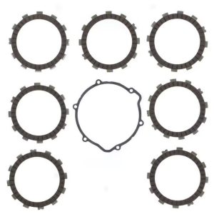 CLUTCH FRICTION PLATE SET HSQ CR125 95-96, ATHENA P40230032, WITH GASKET