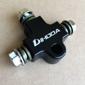 THREE-WAY PIPE T CONNECTOR COUPLING HYDRAULIC BRAKE OIL HOSE FITTING