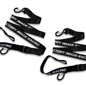 TIE DOWNS 38mm 1.5 BLACK & BLACK, 500KG