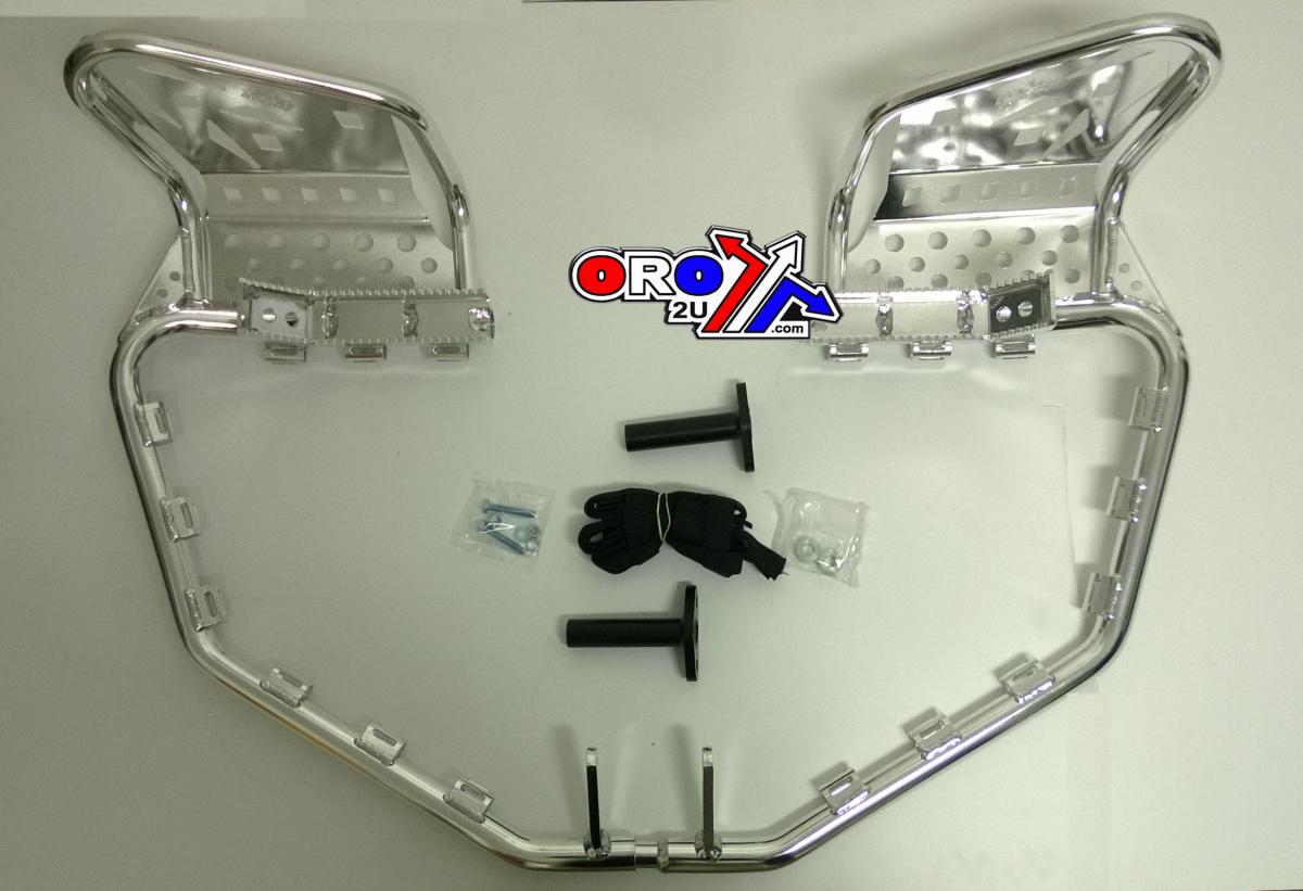 NERF BAR SET 09- YAMAHA YFZ450 RACING ALUMINIUM 120610112