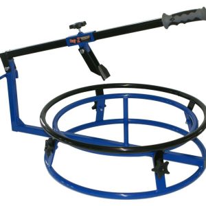 TYRE CHANGER + 21'' RING / BLUE, TAG-Z TWIN RING TYRE CHANGER