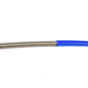 LIGHT BLUE HOSE 5 METER 600-03, STAINLESS STEEL BRAIDED HOSE, 600-03EB / PTFE / PVC COVERED, BUILDALINE