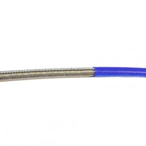 DARK BLUE HOSE 5 METER 600-03, STAINLESS STEEL BRAIDED HOSE, 600-03GN / PTFE / PVC COVERED, BUILDALINE