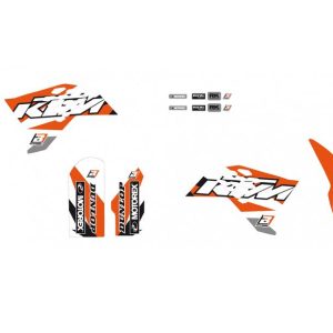 09-15 SX50 KTM DREAM 3, BLACKBIRD 8536E DECAL SET