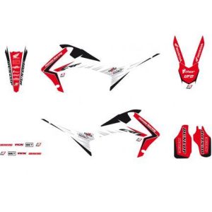 CRF250 CRF450 TEAM HONDA FULL, LINEAR BLACKBIRD FULL KIT 8145