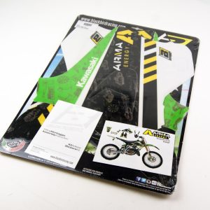 03-08 KX125 250 ARMA ENERGY GRAPHICS, BLACKBIRD 2408F