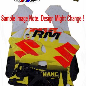 96-98 RM125 RAD TANK STICKERS, WAMC,DESIGN'S AND COLOURS MIGHT CHANGE