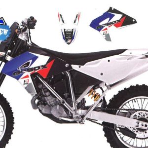 GRAPHICS BMW 07-11 G450X, BLACKBIRD 2D00E DECAL SET, BB2D00E