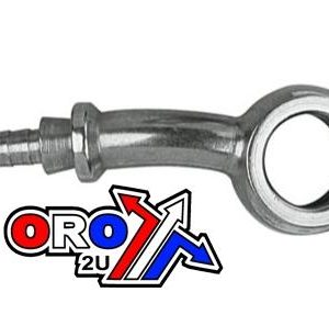 BANJO 20x20 BEND R/H STAINLESS, SWAGE CRIMP FITTING 600 Series -3, GOODRIDGE S5093R-03C