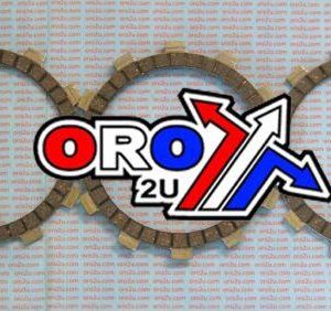 CLUTCH FRICTION PLATE SET/7 [CK3329], SUZUKI RM125 76-78, 85 KIT