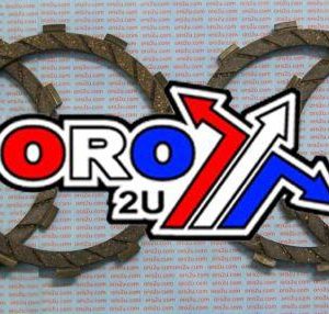 CLUTCH FRICTION PLATE SET/8, KAWASAKI 85-86 KX250 KX500