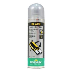 400ml BLACK HI TEMP PAINT, MOTOREX 7300806, BOX = 12