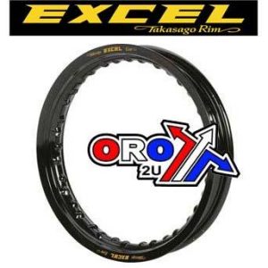 RIM 215-19 EXCEL 36 HOLE BLACK, EXCEL GEK409 TAKASAGO