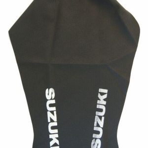 04-06 RMZ250 GRIP SEAT COVER, SUZUKI GRIPPER BLACK