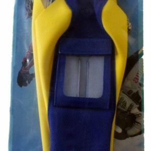 00-03 HUSKY BLUE/YELLOW POCKET, HUSQVARNA SEAT COVER