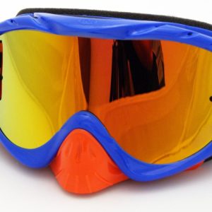 RNR HYBRID BLUE/ORANGE MIRRORED LENS, BLUE/ORANGE KTM GOGGLE, GH446M, MIRRORED LENS
