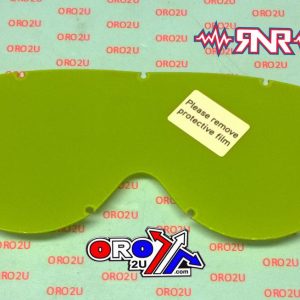HYBRID TEAR OFF LENS YELLOW RIP N ROLL, ANTI FOG, ANTI SCRATCH, LY201