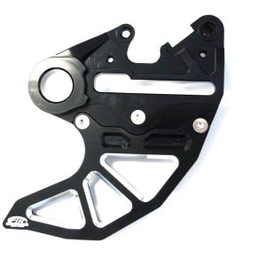 KTM HUSQ REAR DISC GUARD, FIR ASRDG-04, BLACK, W/CALIPER MOUNT, 78913975144
