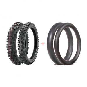 ENDURO TYRE MOUSSE PACKAGE BORILLI DURA SUPER SOFT 18 140 80 21 90 90 62-594F 62-592F