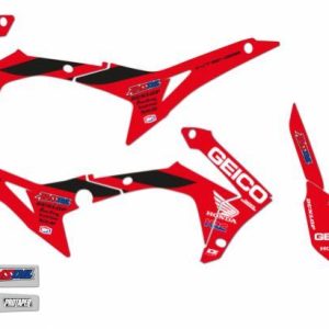 CRF250/450 HONDA GEICO TEAM, BLACKBIRD 8145R19 FULL KIT